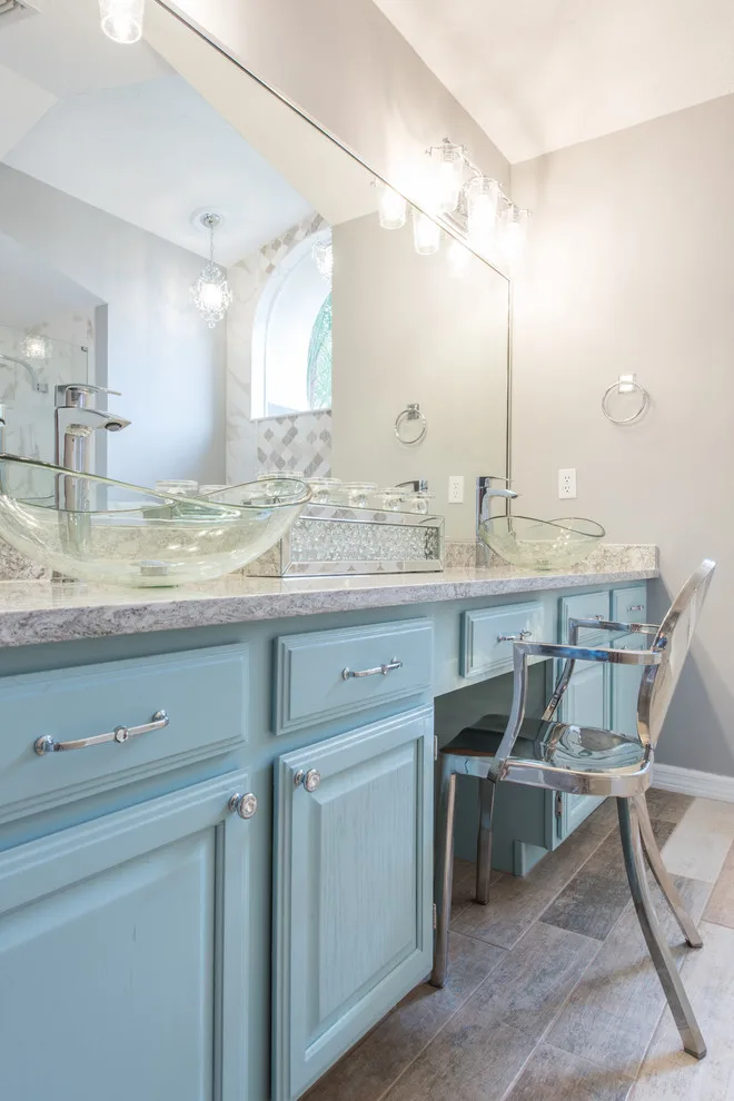 Luxurious Glamorous Master Bathroom by J&J Carpet One Floor & Home - Photo 15