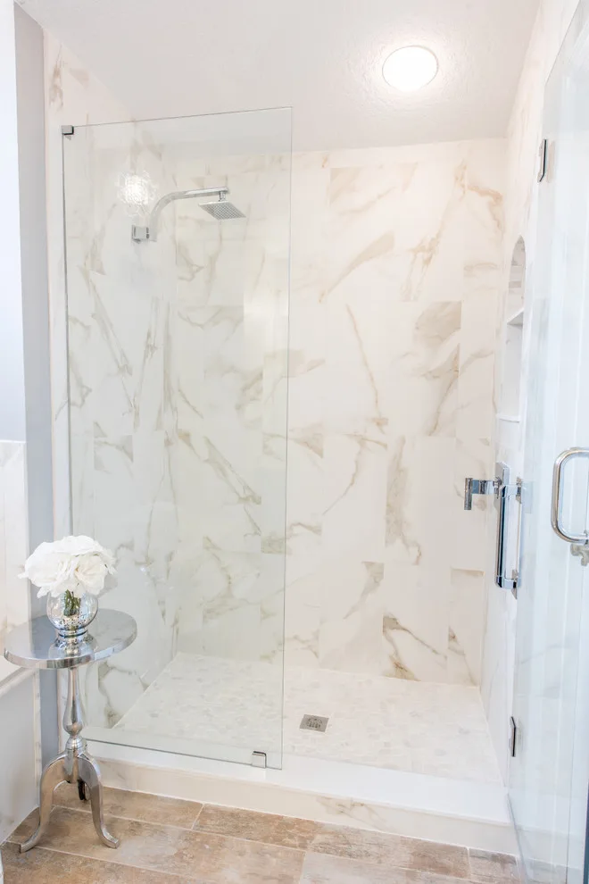 Luxurious Glamorous Master Bathroom by J&J Carpet One Floor & Home - Photo 10