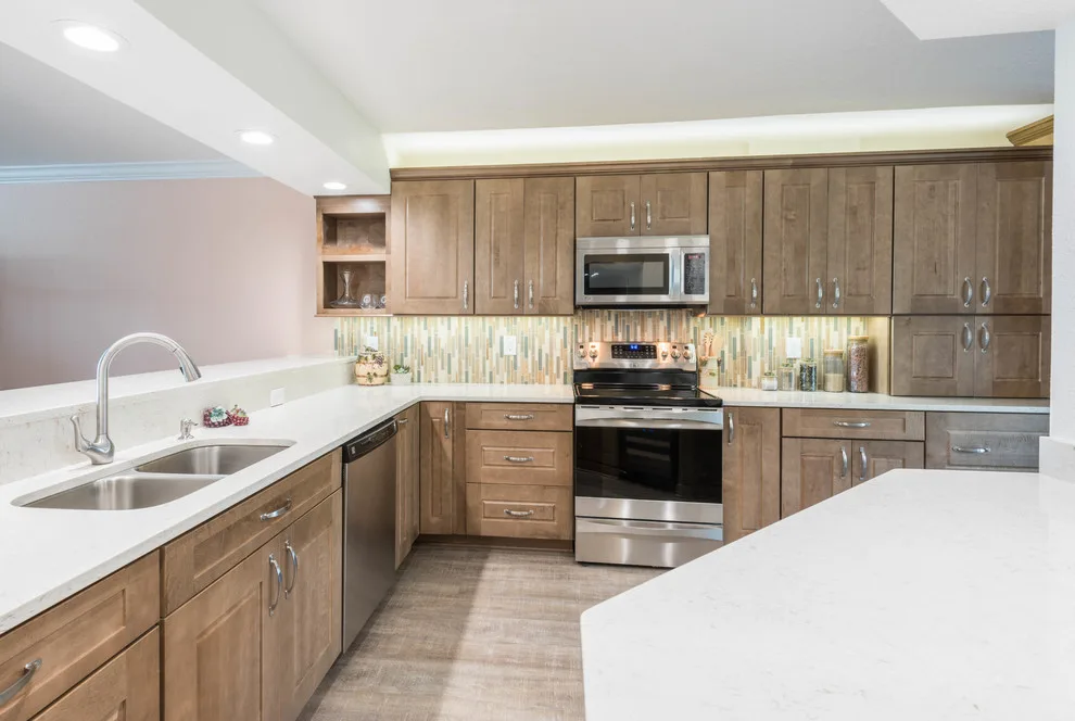 Tuscan-Inspired Kitchen by J&J Carpet One Floor & Home - Photo 12