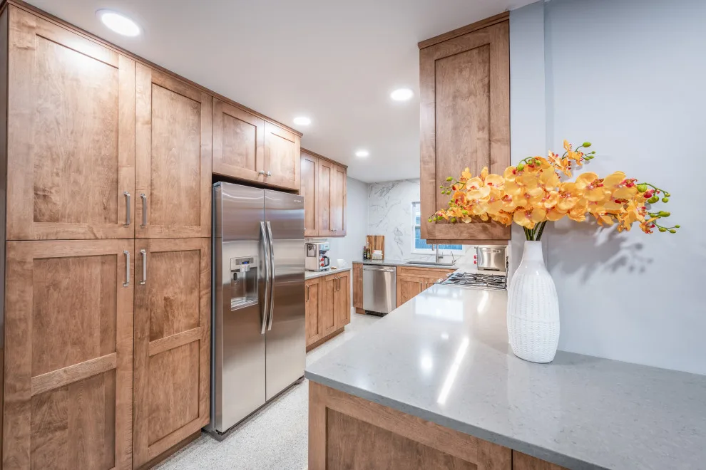 Mid Century Galley Kitchen Transformation: Then and Now by J&J Carpet One Floor & Home - Photo 5
