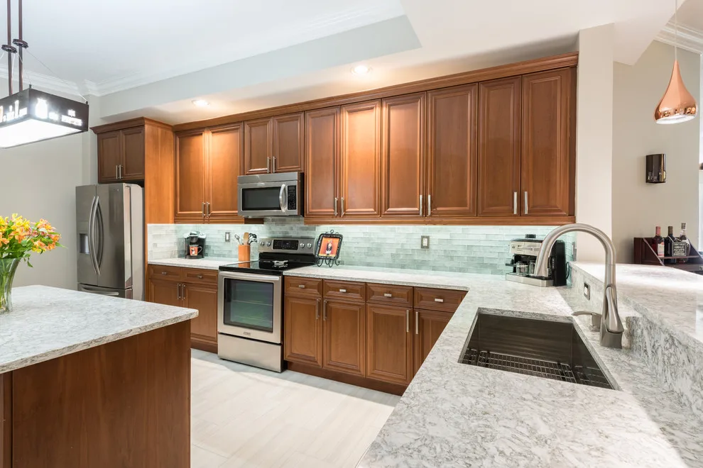 Chic and Elegant Penthouse Flooring and Kitchen by J&J Carpet One Floor & Home - Photo 11