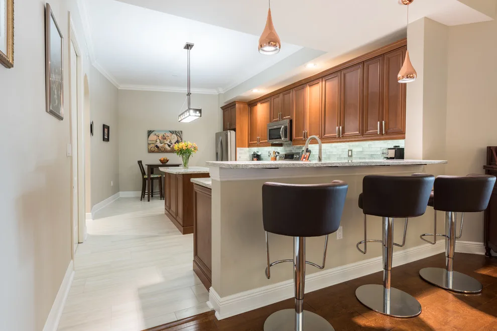 Chic and Elegant Penthouse Flooring and Kitchen by J&J Carpet One Floor & Home - Photo 14