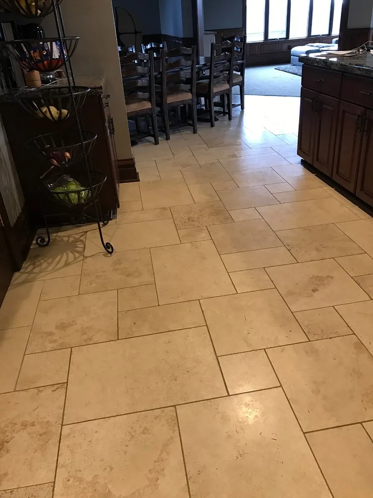 natural travertine flooring by Mel's Carpet Outlet - Photo 4