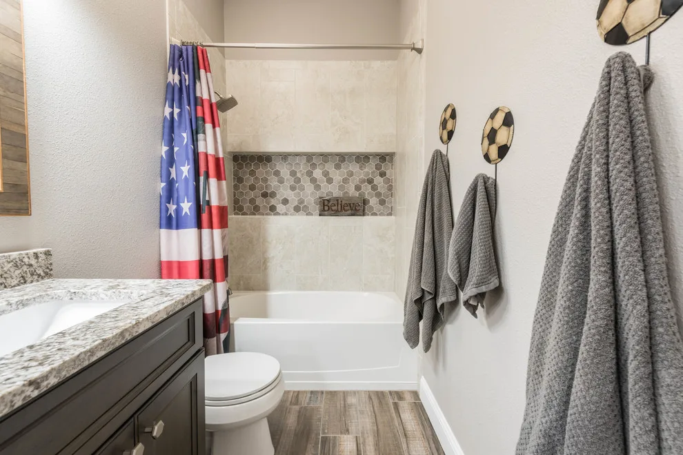 Classic Stylish Boys Restroom by J&J Carpet One Floor & Home - Photo 4