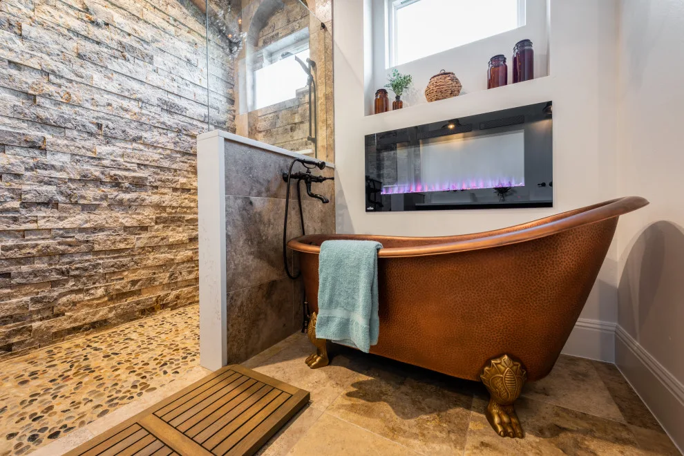 Tuscan Villa Primary Bathroom by J&J Carpet One Floor & Home - Photo 7