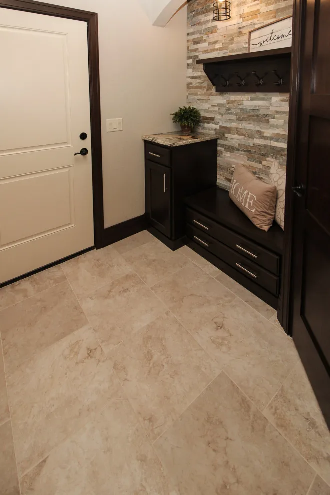 Cozy Home Featuring Marble Countertops and Tiled Shower by H.J. Martin And Son - Photo 4