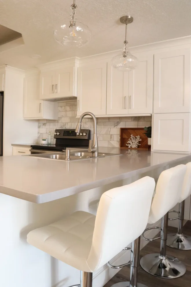 Stunning White Shaker Kitchen by J&J Carpet One Floor & Home - Photo 11