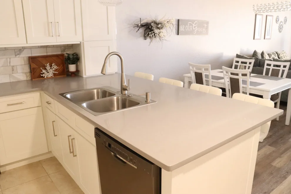 Stunning White Shaker Kitchen by J&J Carpet One Floor & Home - Photo 12