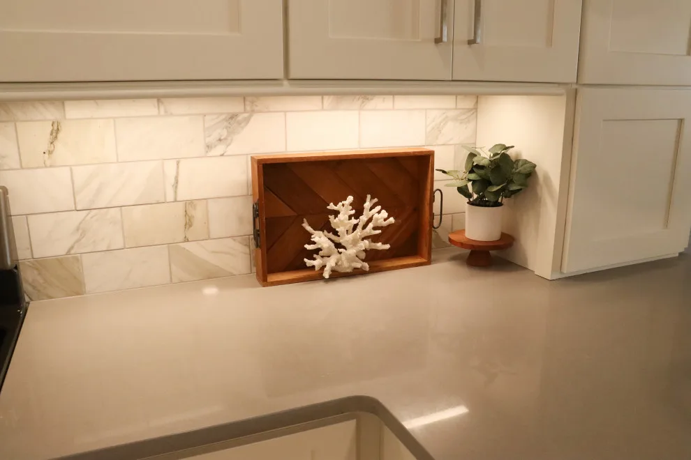 Stunning White Shaker Kitchen by J&J Carpet One Floor & Home - Photo 9