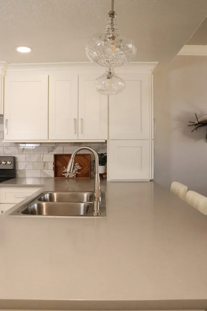 Stunning White Shaker Kitchen by J&J Carpet One Floor & Home - Photo 3