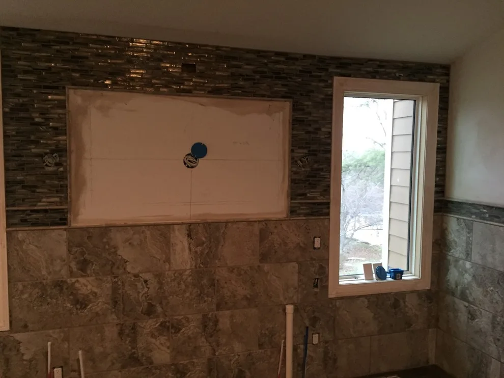 Luxury Bathroom Tile and Custom Shower Renovation by Tile KC - Photo 5