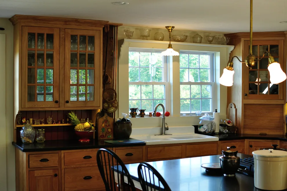 New Hampshire Rustic Red Birch Kitchen by Dovetail Designs By Jenny Volk - Photo 9