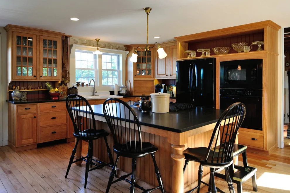 New Hampshire Rustic Red Birch Kitchen by Dovetail Designs By Jenny Volk - Photo 8