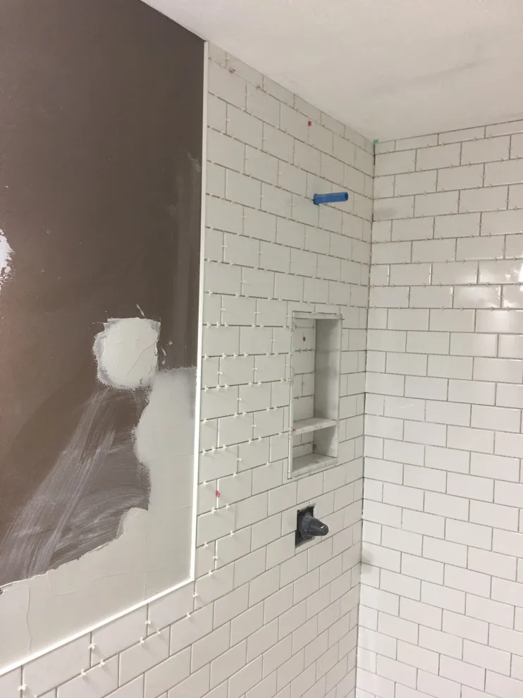 vintage tile design for modern master bathroom by Spencer Remodeling - Photo 7