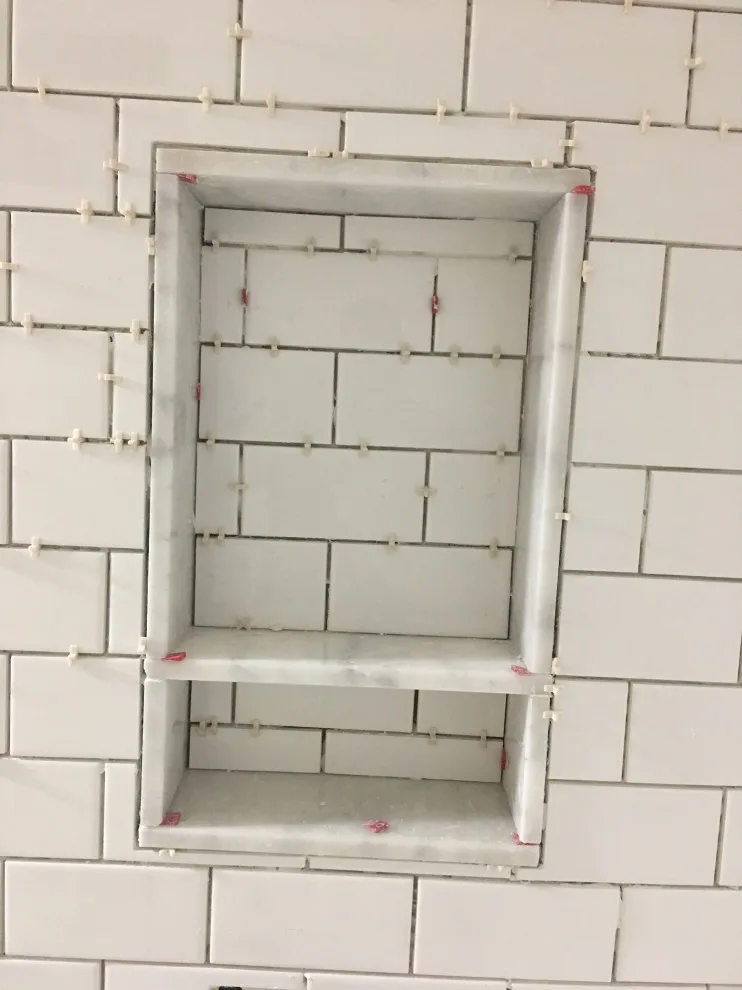 vintage tile design for modern master bathroom by Spencer Remodeling - Photo 5