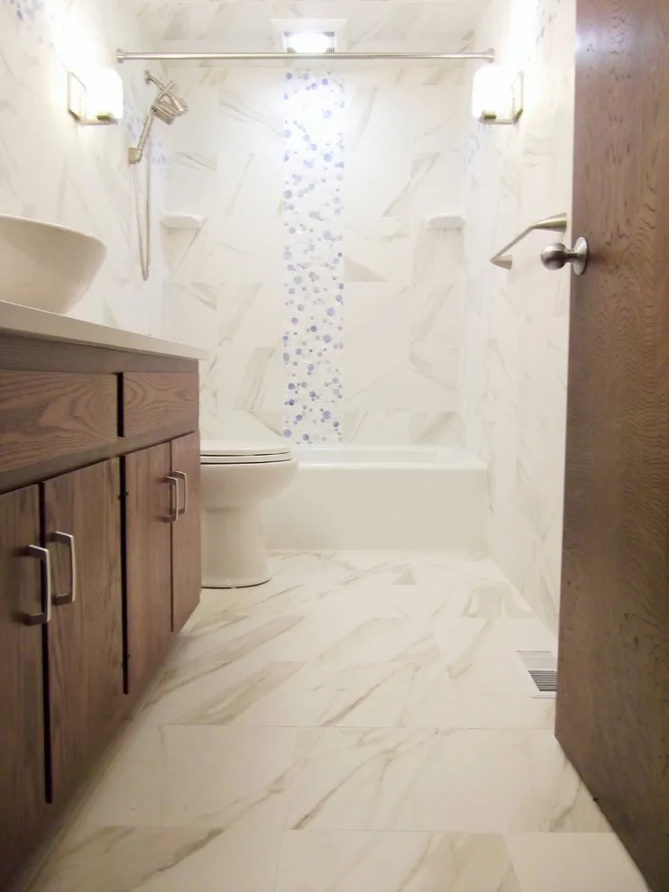 Bathroom Renovation in North Andover, MA by Executive Flooring & Remodeling - Photo 9