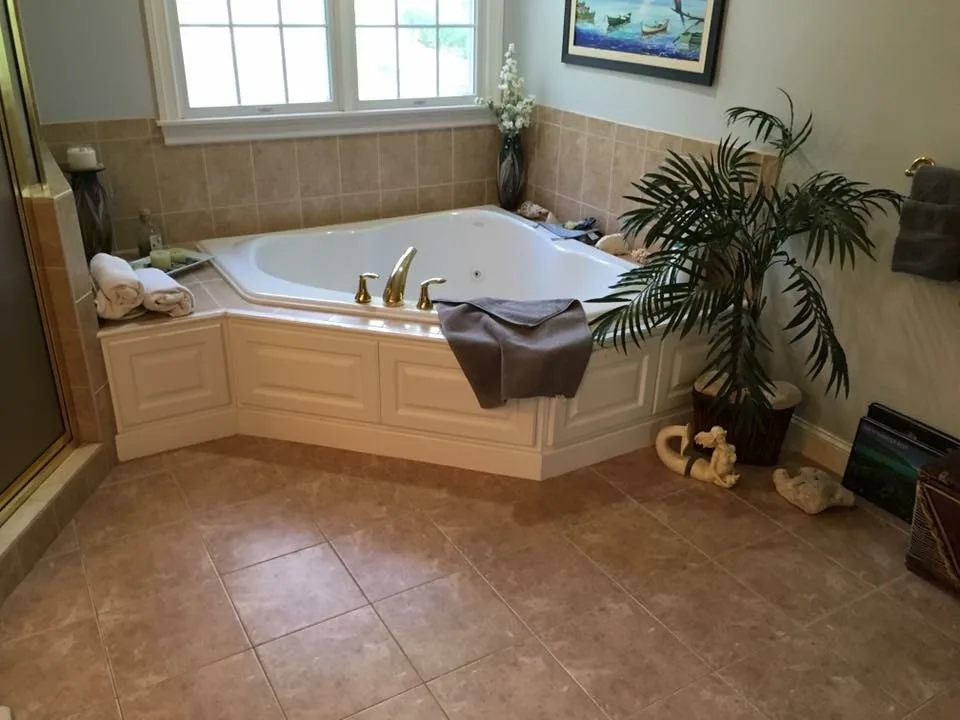 North Andover MA Bathroom Renovation / Custom Tiled Shower by Executive Flooring & Remodeling - Photo 3