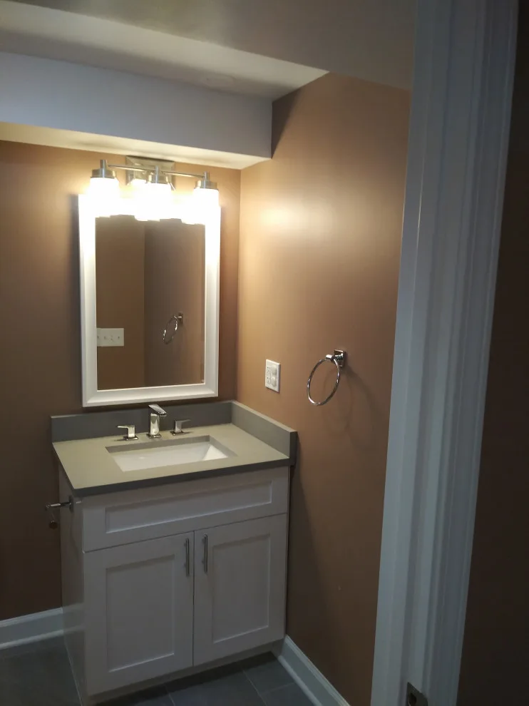 Basement Bathroom Renovation in Northbrook by Premier Kitchen & Bath Remodeling - Photo 7