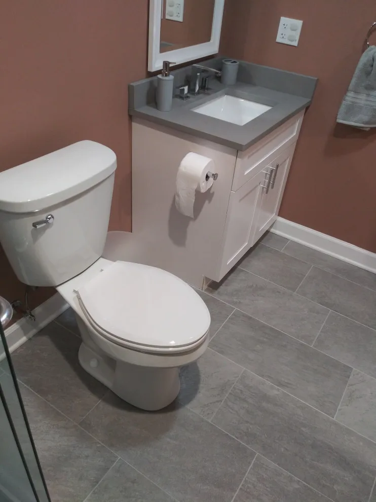 Basement Bathroom Renovation in Northbrook by Premier Kitchen & Bath Remodeling - Photo 8