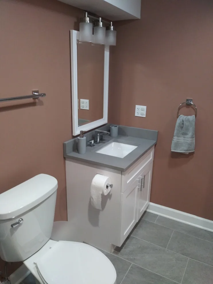 Basement Bathroom Renovation in Northbrook by Premier Kitchen & Bath Remodeling - Photo 14