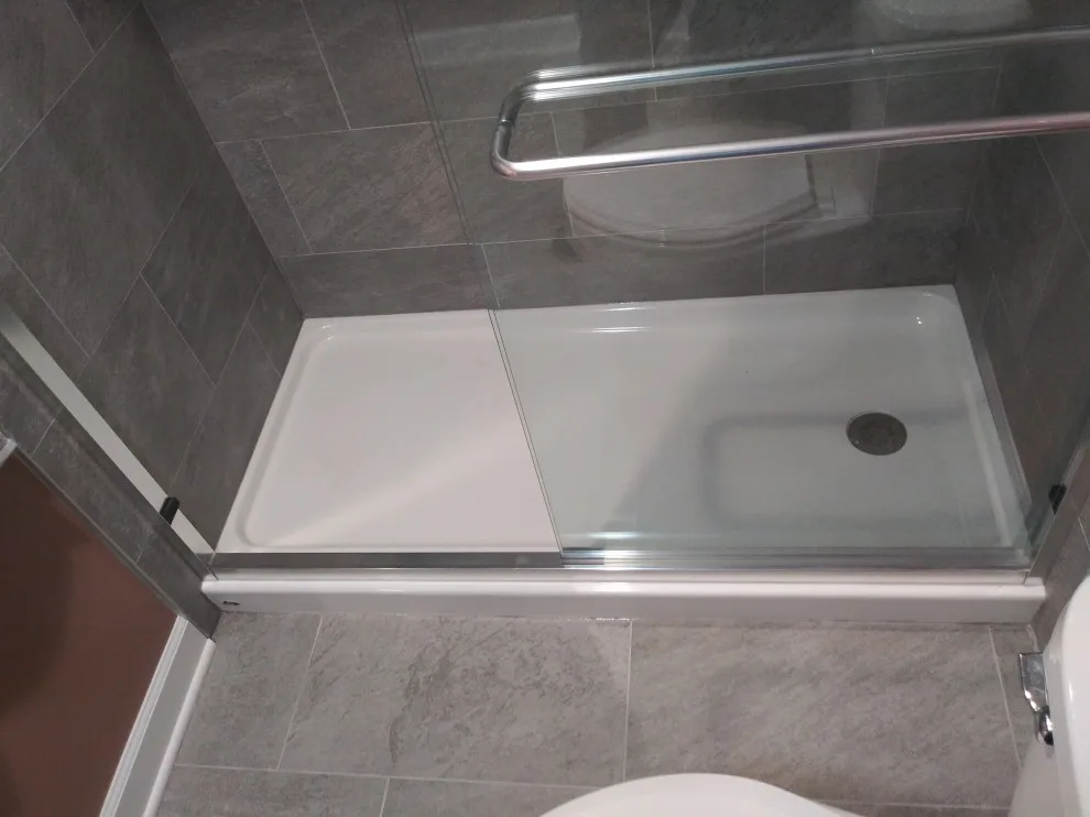 Basement Bathroom Renovation in Northbrook by Premier Kitchen & Bath Remodeling - Photo 10
