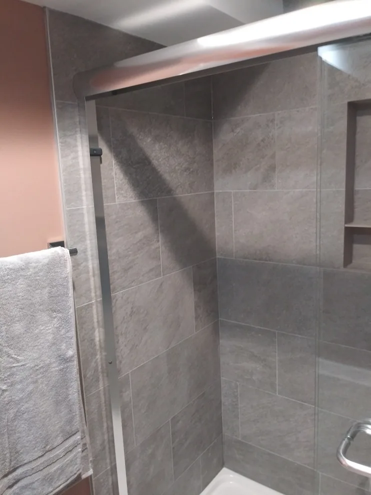 Basement Bathroom Renovation in Northbrook by Premier Kitchen & Bath Remodeling - Photo 13