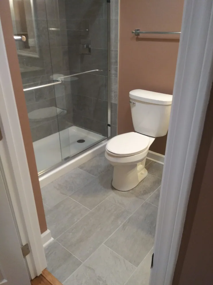Basement Bathroom Renovation in Northbrook by Premier Kitchen & Bath Remodeling - Photo 5