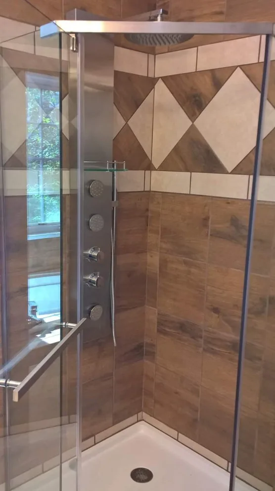 Contemporary Rustic Bath by Project:UP Builders, LLC - Photo 6