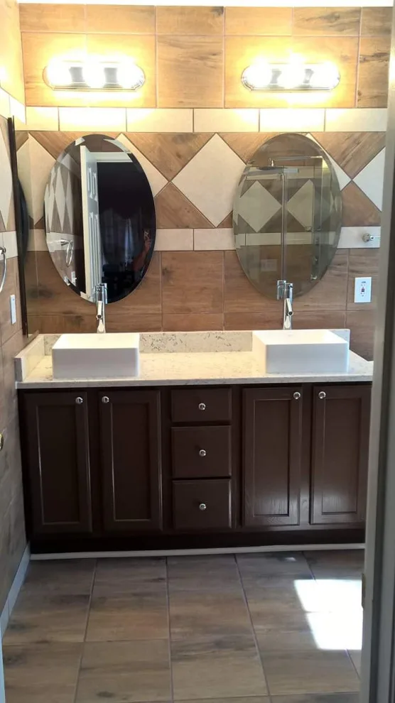 Contemporary Rustic Bath by Project:UP Builders, LLC - Photo 3