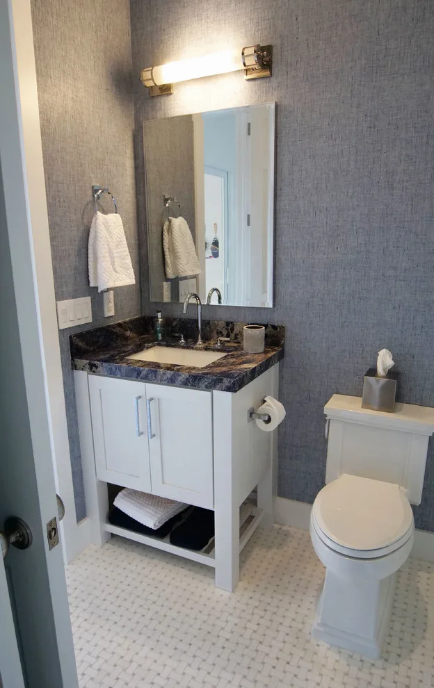 Modern Ocean Blue Kitchen by Eleet Fine American Cabinetry - Photo 8