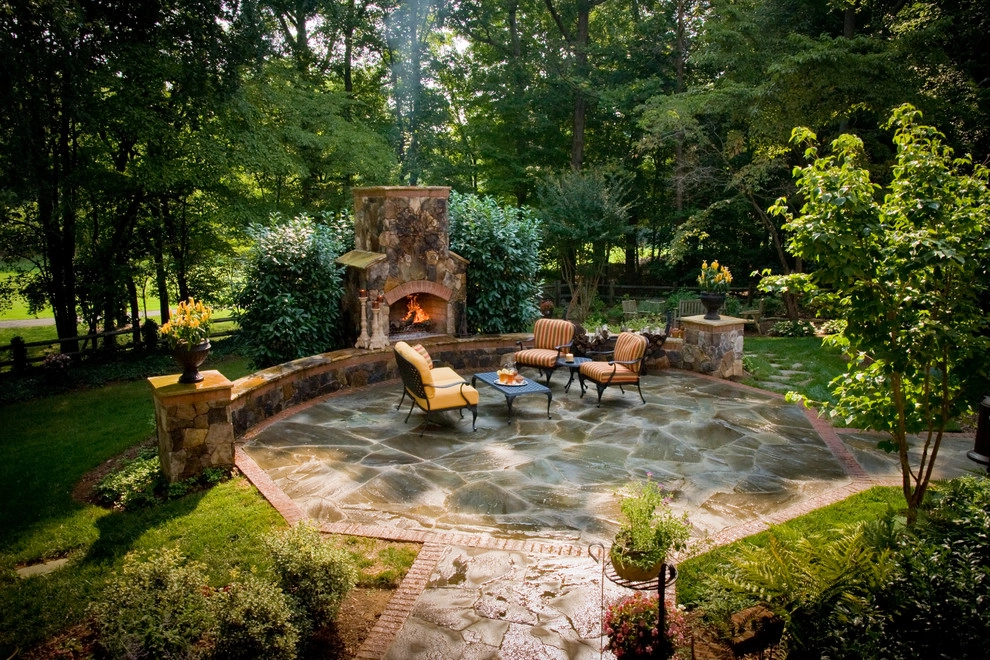 STONE FIREPLACE ADDITION by Coogan's Design Build - Photo 6