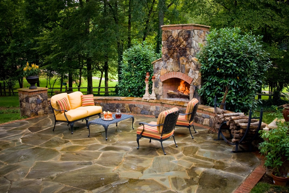 STONE FIREPLACE ADDITION by Coogan's Design Build - Photo 9