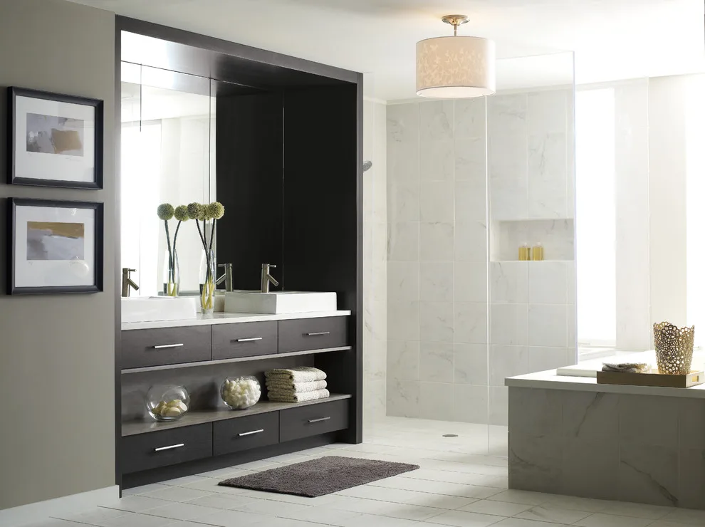 Omega Bath Cabinetry by Eastside Design & Build Inc. - Photo 2