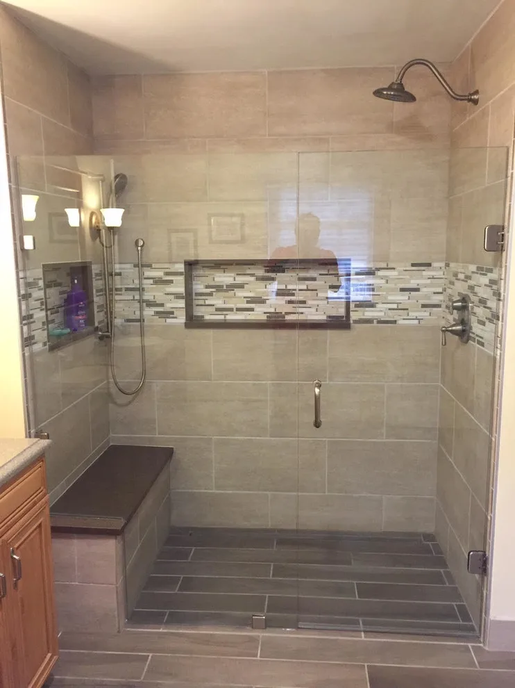 Onondaga Hill Accessible Shower by Mark Frateschi Design Build - Photo 3