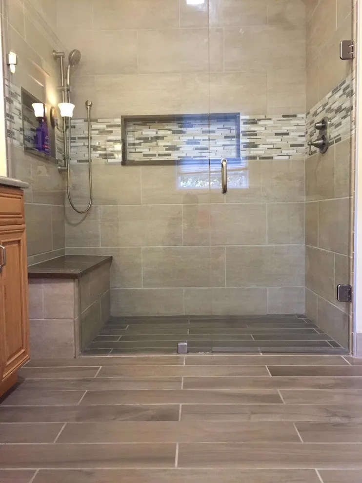 Onondaga Hill Accessible Shower by Mark Frateschi Design Build - Photo 4