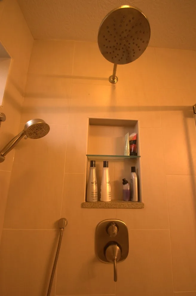 Spacious Shower in an Open Bathroom by Bathroom And Kitchen Services, LLC - Photo 3