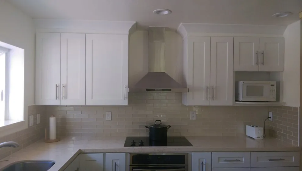 White Kitchen Renovation with Open Concept in Los Gatos by Visionary Home Remodeling Inc. - Photo 3