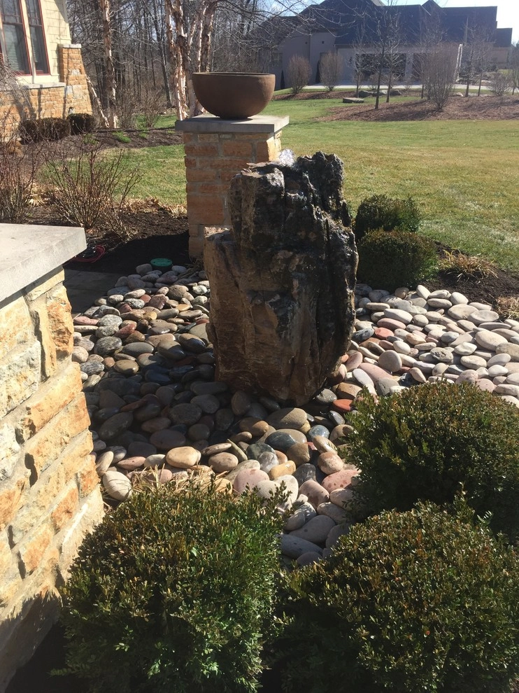 Boulder Fountain by Country Club Landscaping - Photo 8