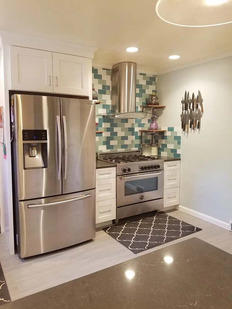 Renovation of White Kitchen by Cabinet Connections - Photo 2