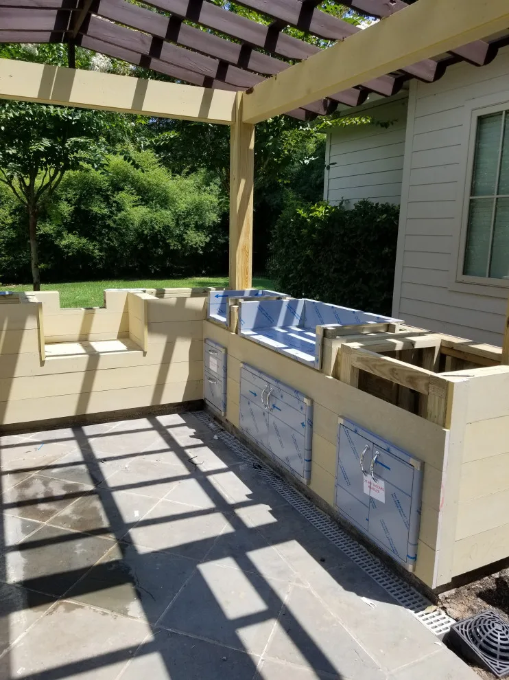 Alfresco Cooking Area/Grill by Veteran Restorations, LLC - Photo 6