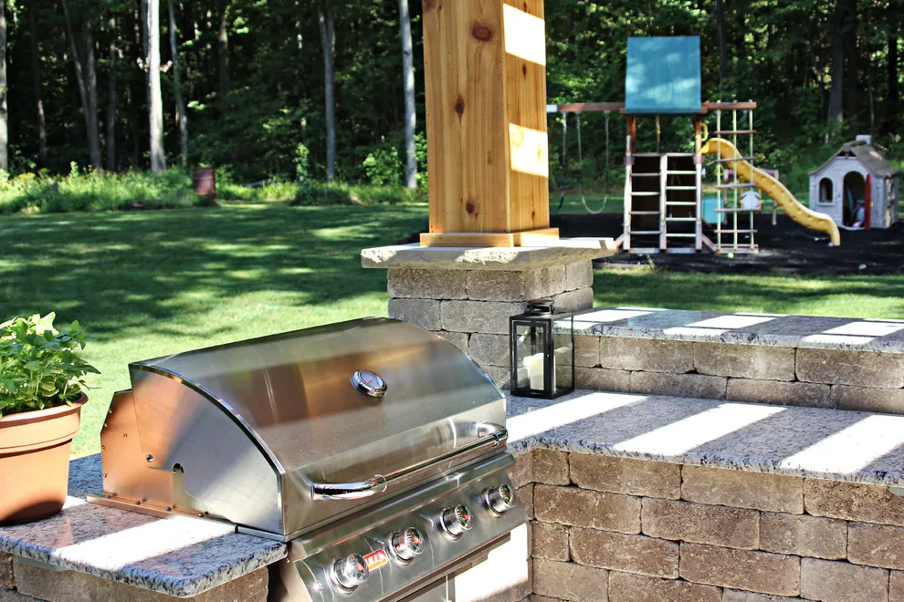 Alfresco Cooking Area by Stone Kitchens - Photo 8