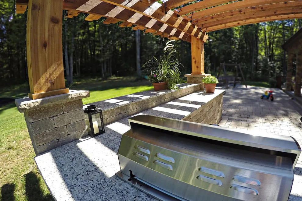 Alfresco Cooking Area by Stone Kitchens - Photo 6