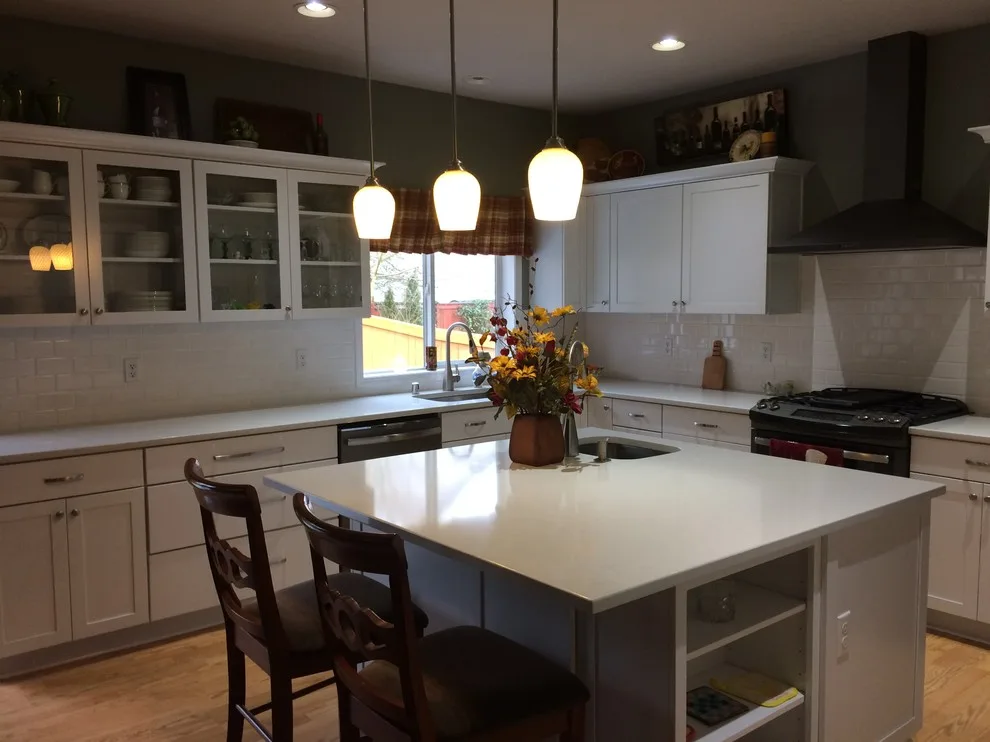 Camas Transitional Kitchen in the Pacific Northwest by G&Z Construction - Photo 4
