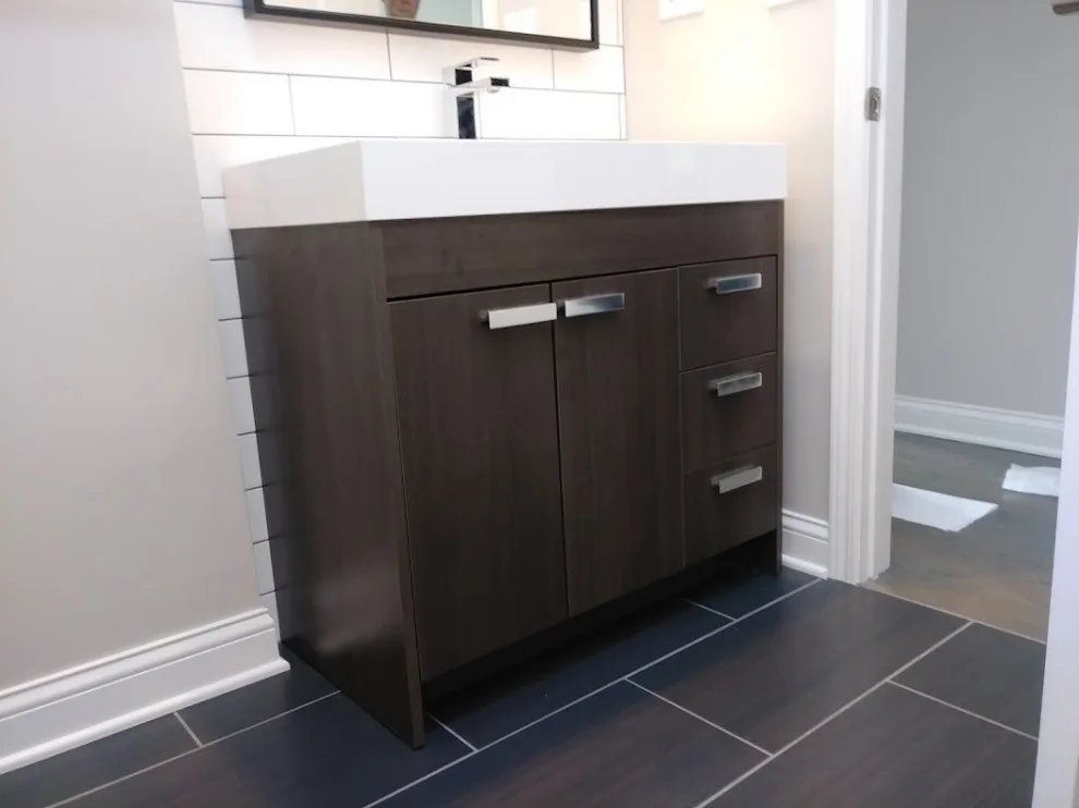 Park Ridge Restroom by Premier Kitchen & Bath Remodeling - Photo 7