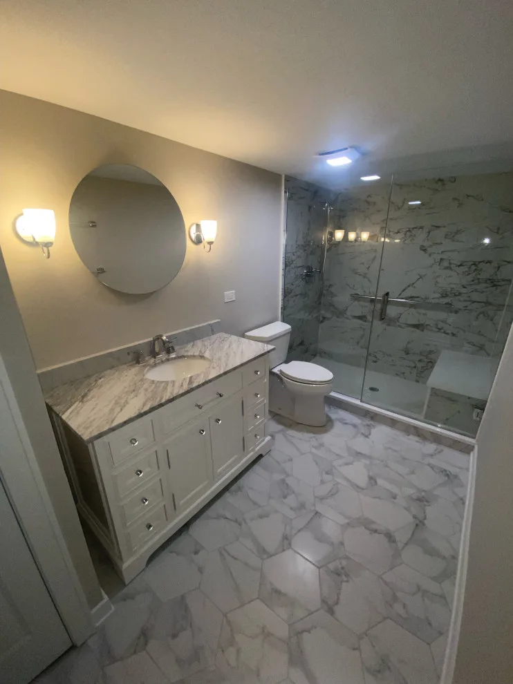 Park Ridge - Restroom Renovation by Peter Renovations Inc - Photo 6