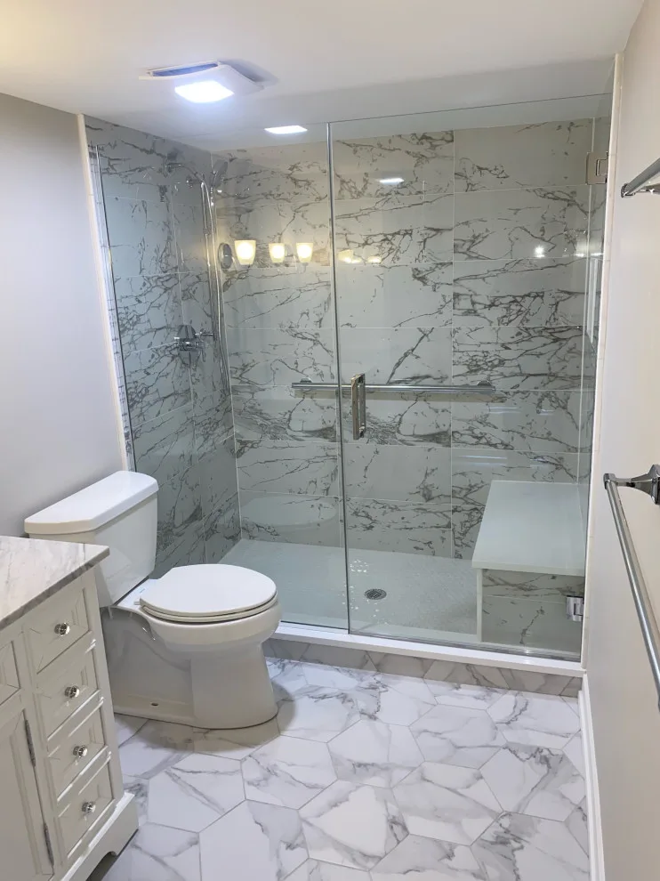 Park Ridge - Restroom Renovation by Peter Renovations Inc - Photo 4