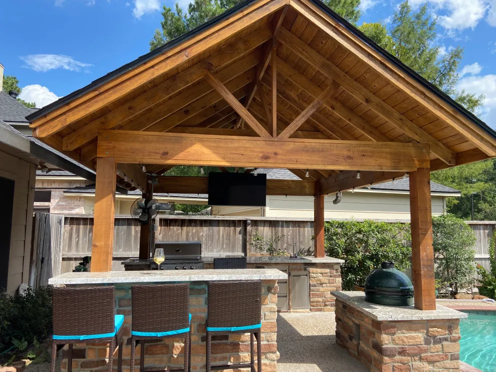 Outdoor Kitchen Patio by J. & M. Const. & Remodeling Co - Photo 2