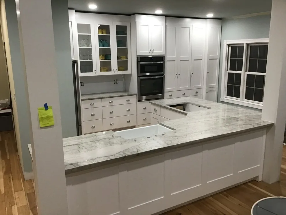 Ancient Pearl Quartz Kitchen by Bluegrass Marble & Granite Of Richmond - Photo 5