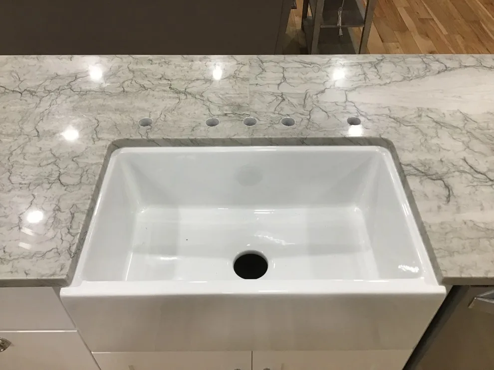 Ancient Pearl Quartz Kitchen by Bluegrass Marble & Granite Of Richmond - Photo 2