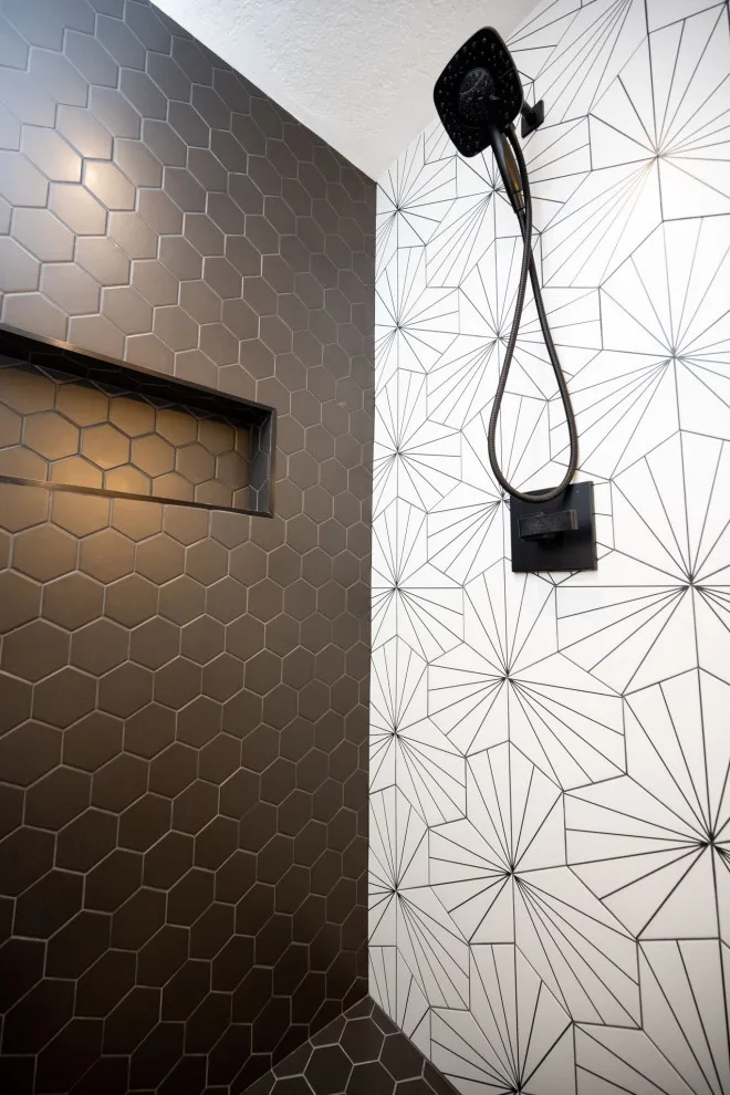 Exceptional Tile Design - Bathroom Renovation by CMK Construction - Photo 5